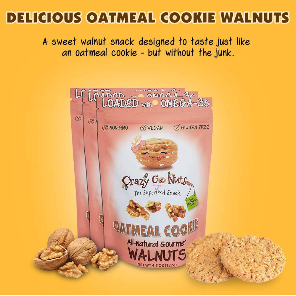 CrazyGoNuts walnuts-on-the-go-pack convenient for busy days