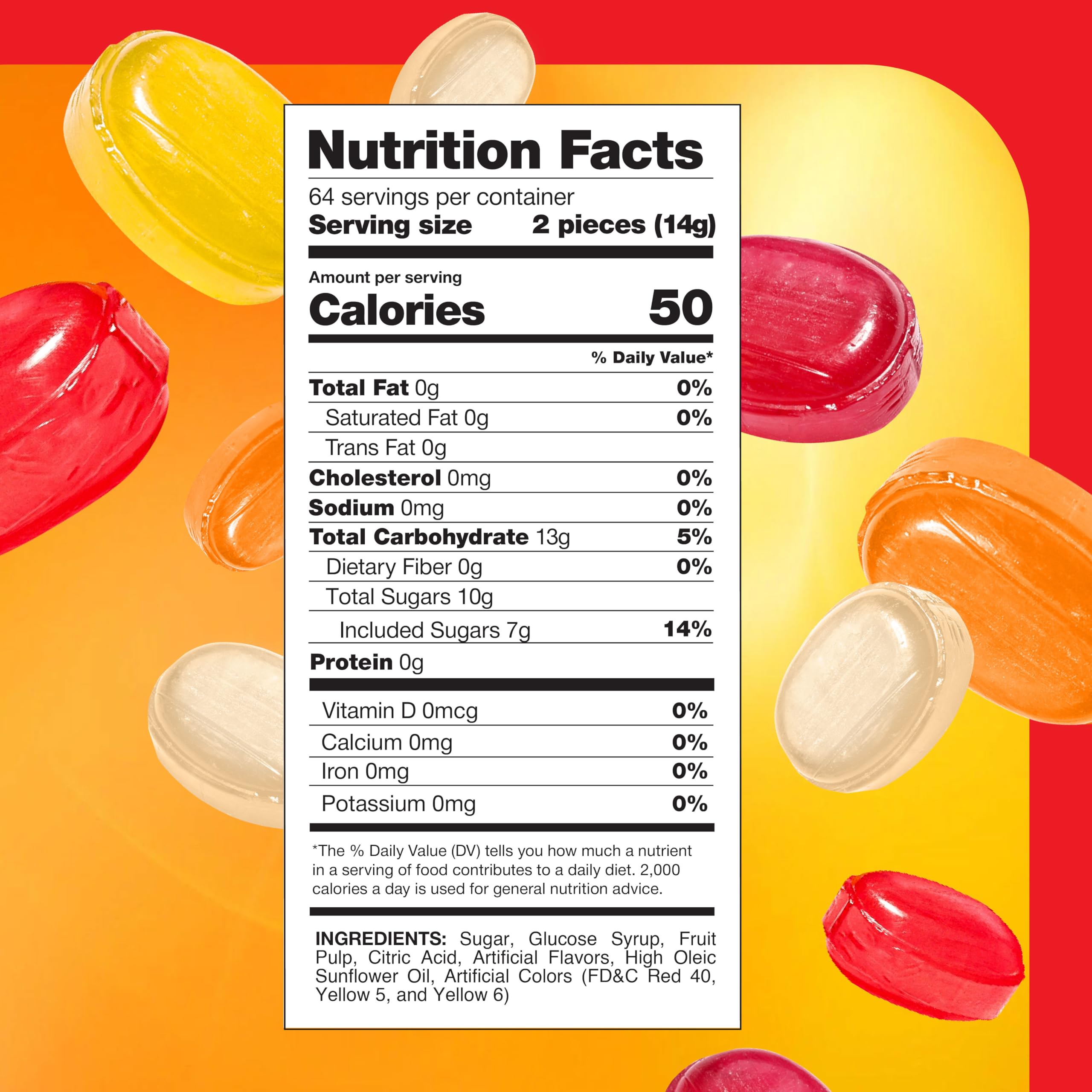 CRAZYOUTLET Arcor Fruit Filled Candy collection of flavors for office bowls