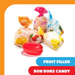 CRAZYOUTLET Arcor Fruit Filled Candy pineapple strawberry orange cherry lemon flavors