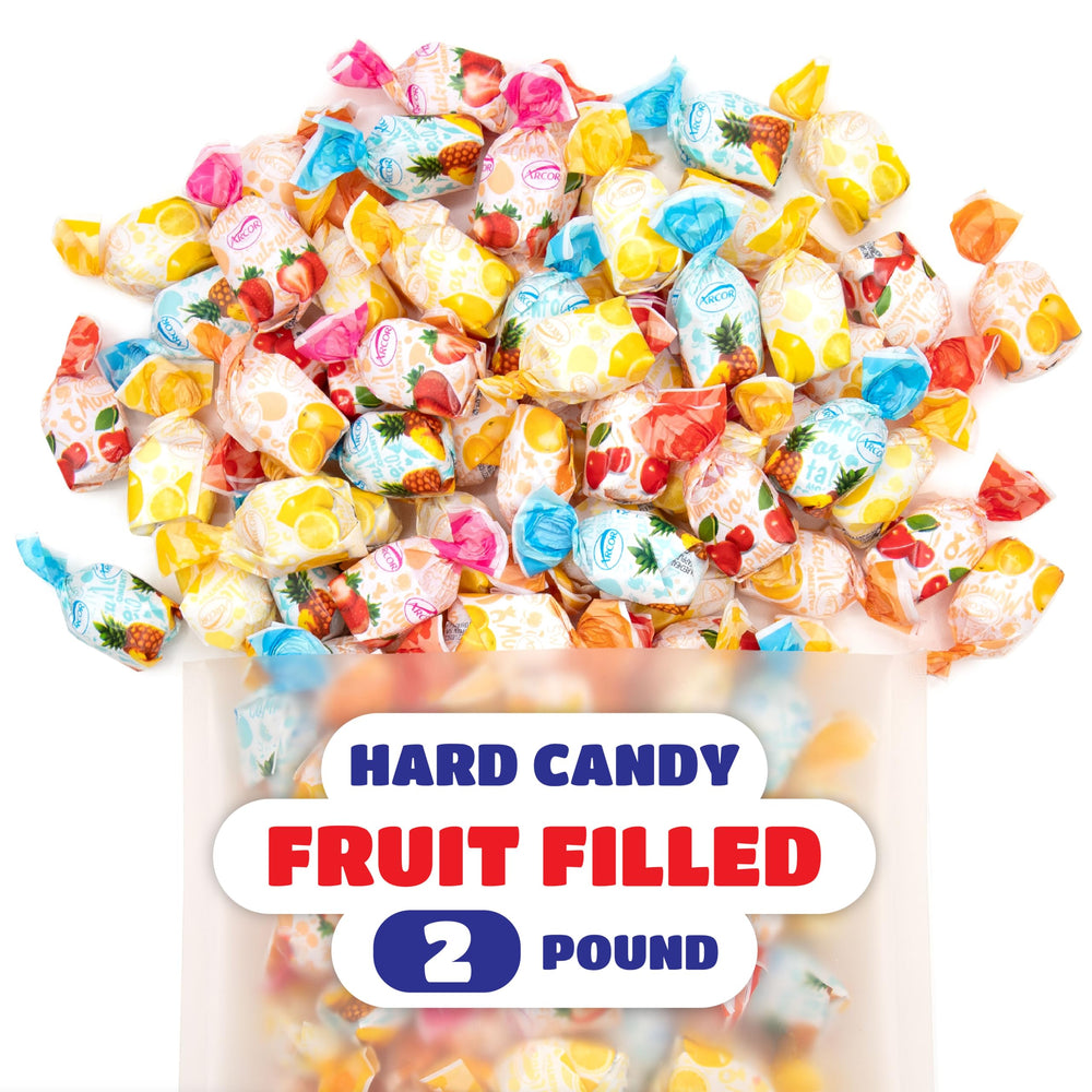 CRAZYOUTLET Arcor Fruit Filled Candy individually wrapped pieces highlight freshness