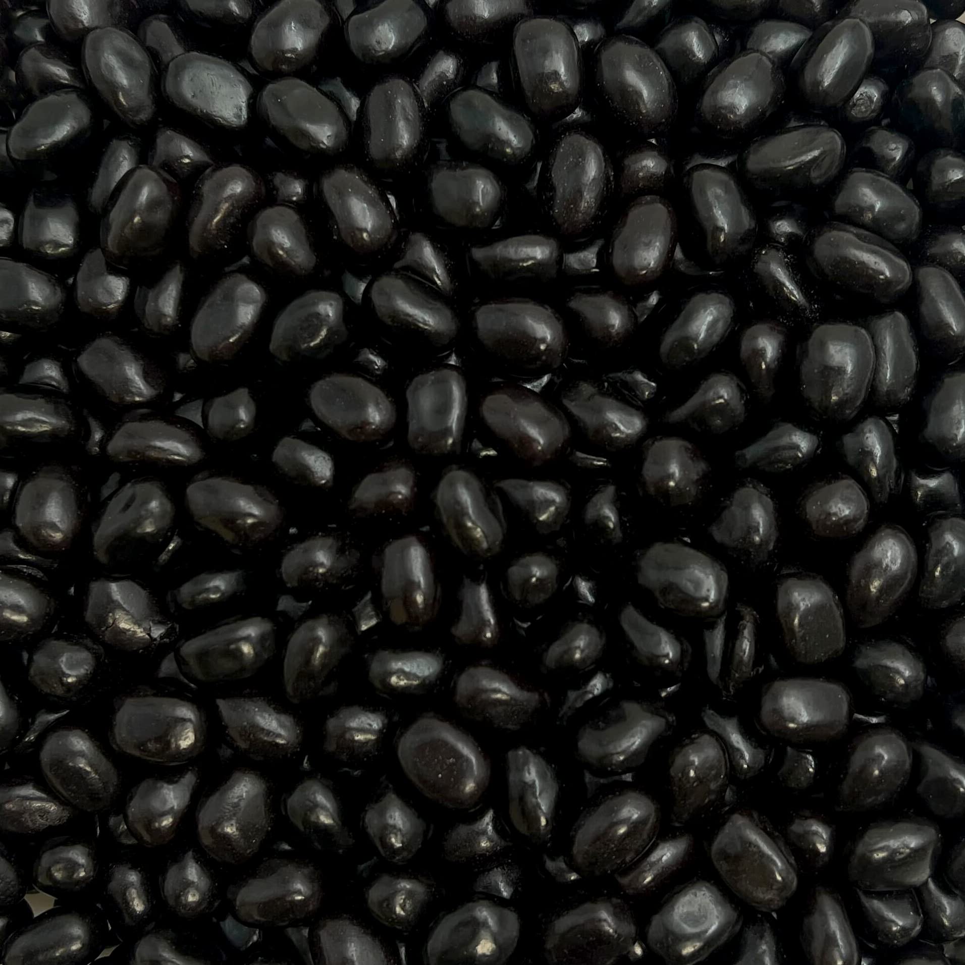 CRAZYOUTLET black licorice jelly beans bulk 2lb for bulk snacking and party bowls.