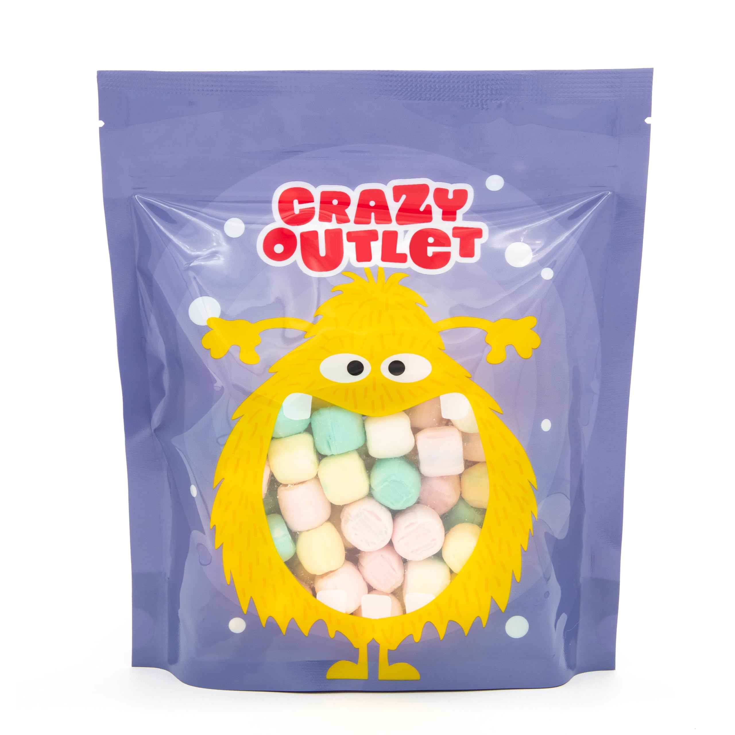 CRAZYOUTLET Buttermints party favors bags with colorful pastel mints