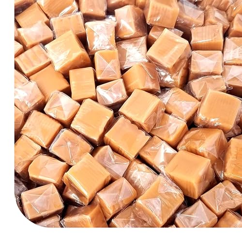 CRAZYOUTLET caramel candy bag with vanilla flavor, great for gifting and sharing.