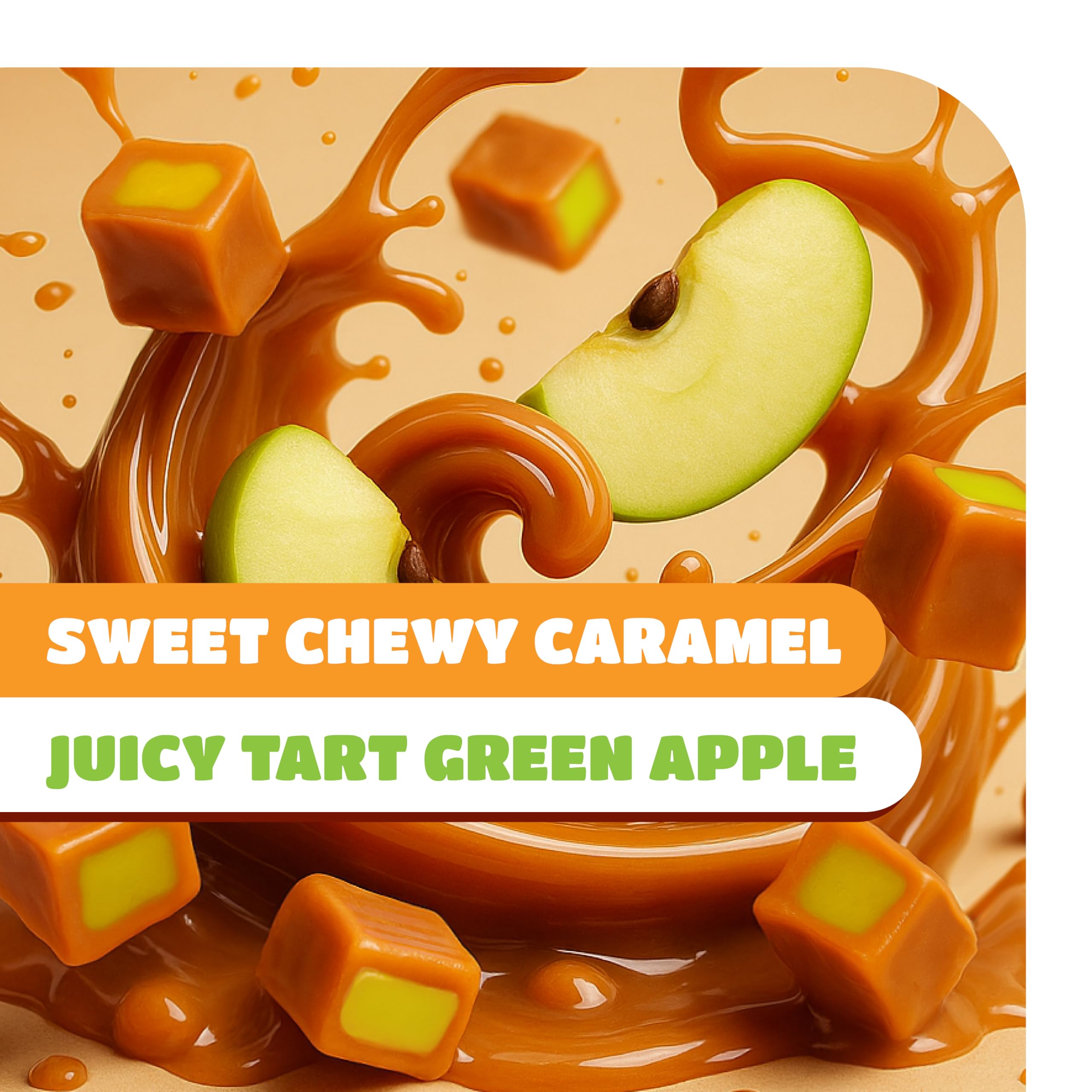 CrazyOutlet caramel cubes on a snack board for movie nights.