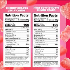 CrazyOutlet cherry hearts jelly candy adds romance to desserts