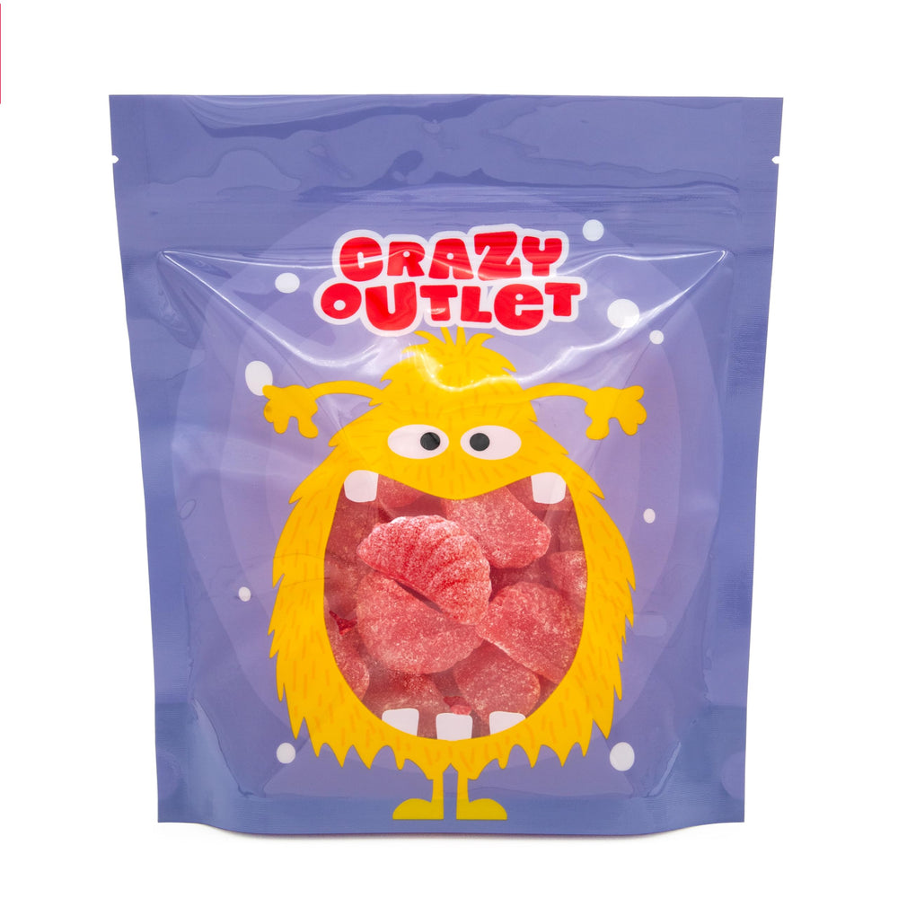 CRAZYOUTLET Cherry Slices Candy ready to serve for snacking.