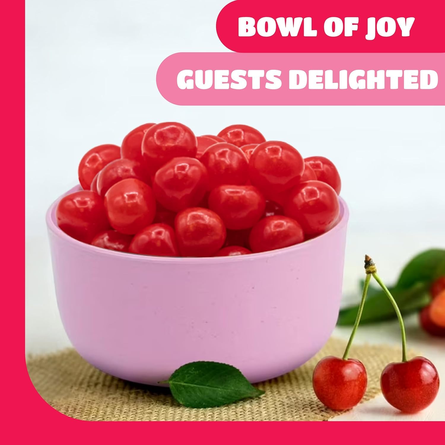 CRAZYOUTLET Cherry Sours bulk pack emphasizes value for gatherings and big jars