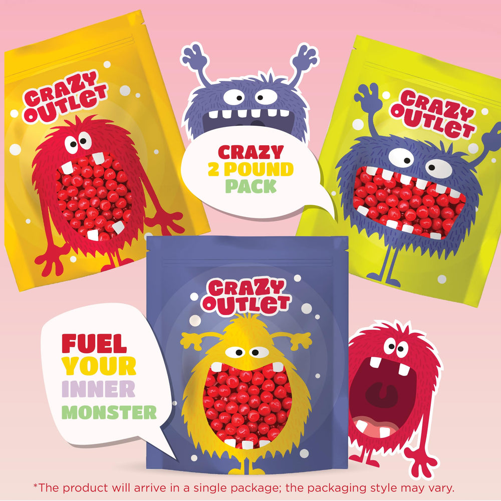 CRAZYOUTLET Cherry Sours spark kids' snack time with fruity sour goodness
