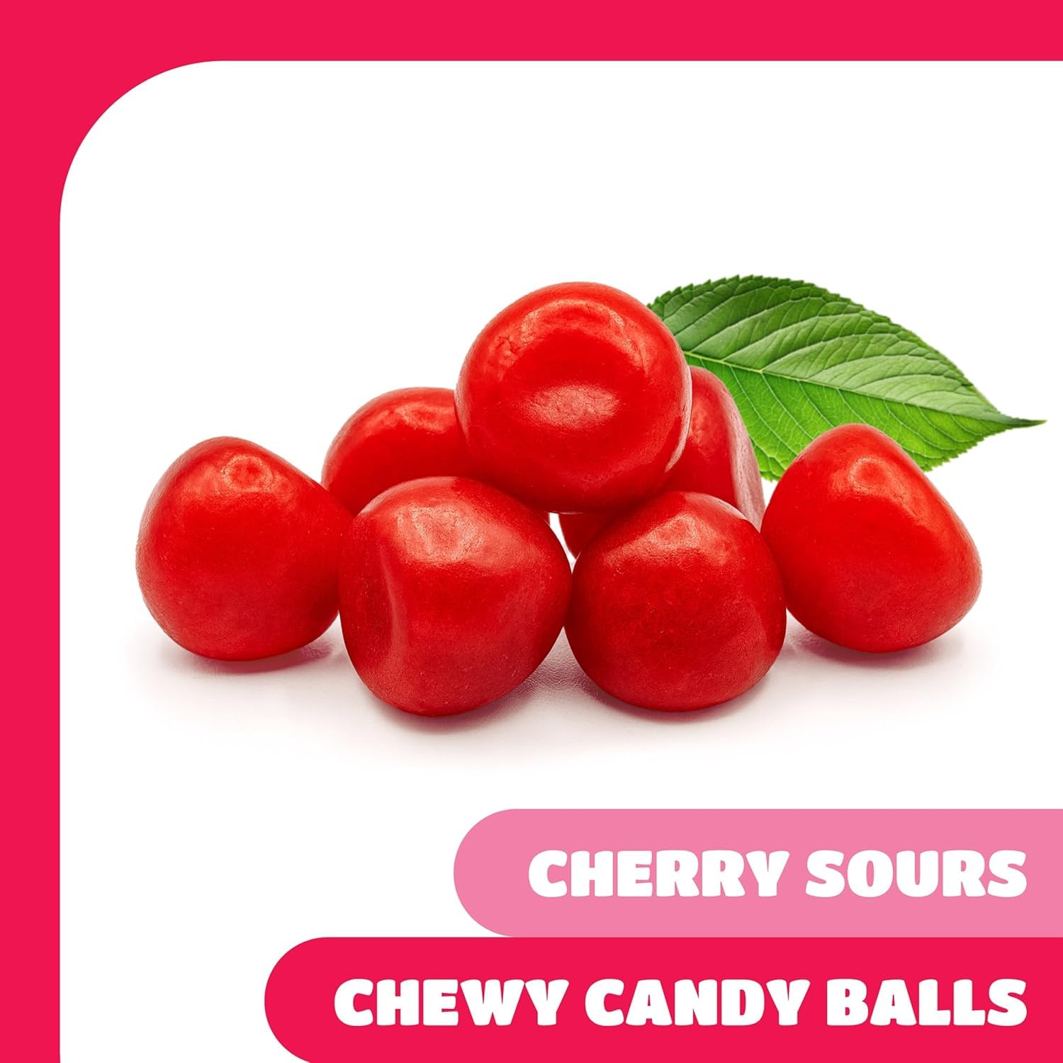 CRAZYOUTLET Cherry Sours on a party tray offer bright color and tangy bite