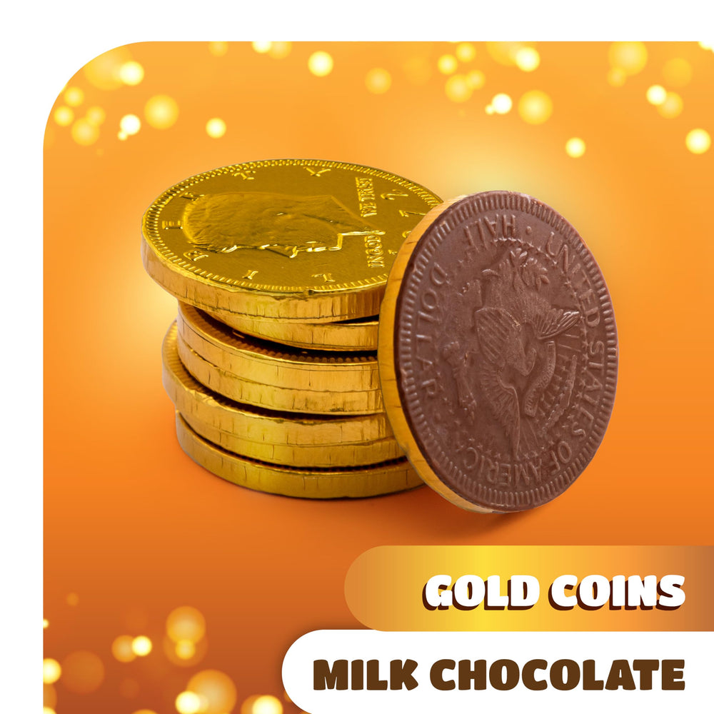 CRAZYOUTLET St. Patrick's Day display coins add shine to treat tables.