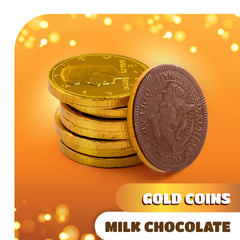 CRAZYOUTLET St. Patrick's Day display coins add shine to treat tables.
