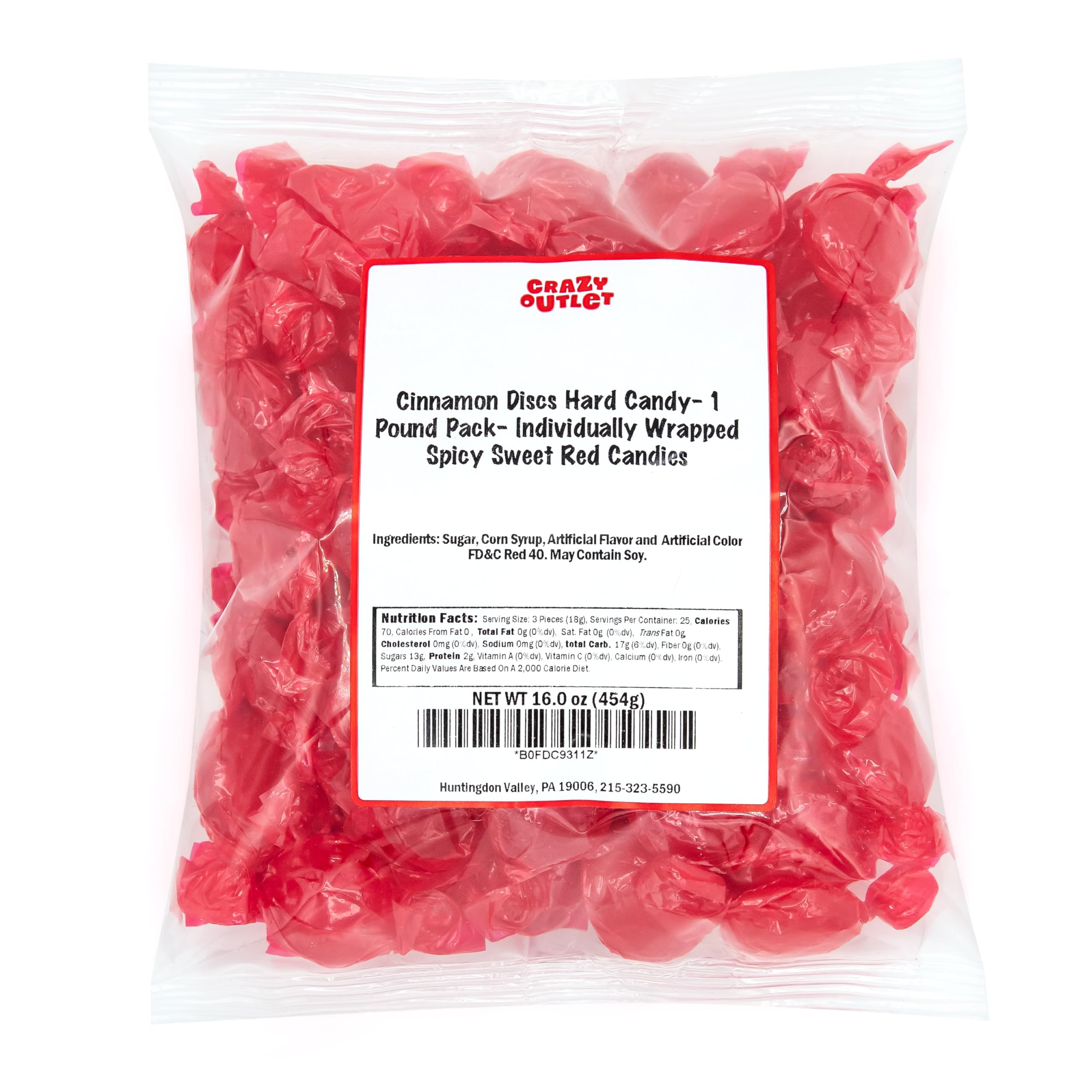 CRAZYOUTLET Cinnamon Discs holiday tray: festive vintage candy for celebrations