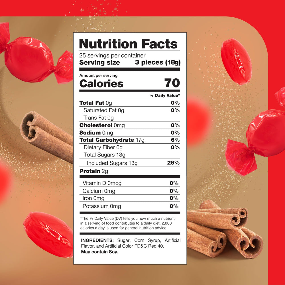 CRAZYOUTLET Cinnamon Discs individually wrapped: convenient fresh bites on the go