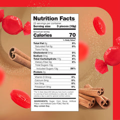 CRAZYOUTLET Cinnamon Discs individually wrapped: convenient fresh bites on the go