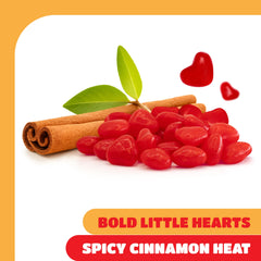 CRAZYOUTLET Cinnamon Hearts baking candies to fold into batters and stud through treats.