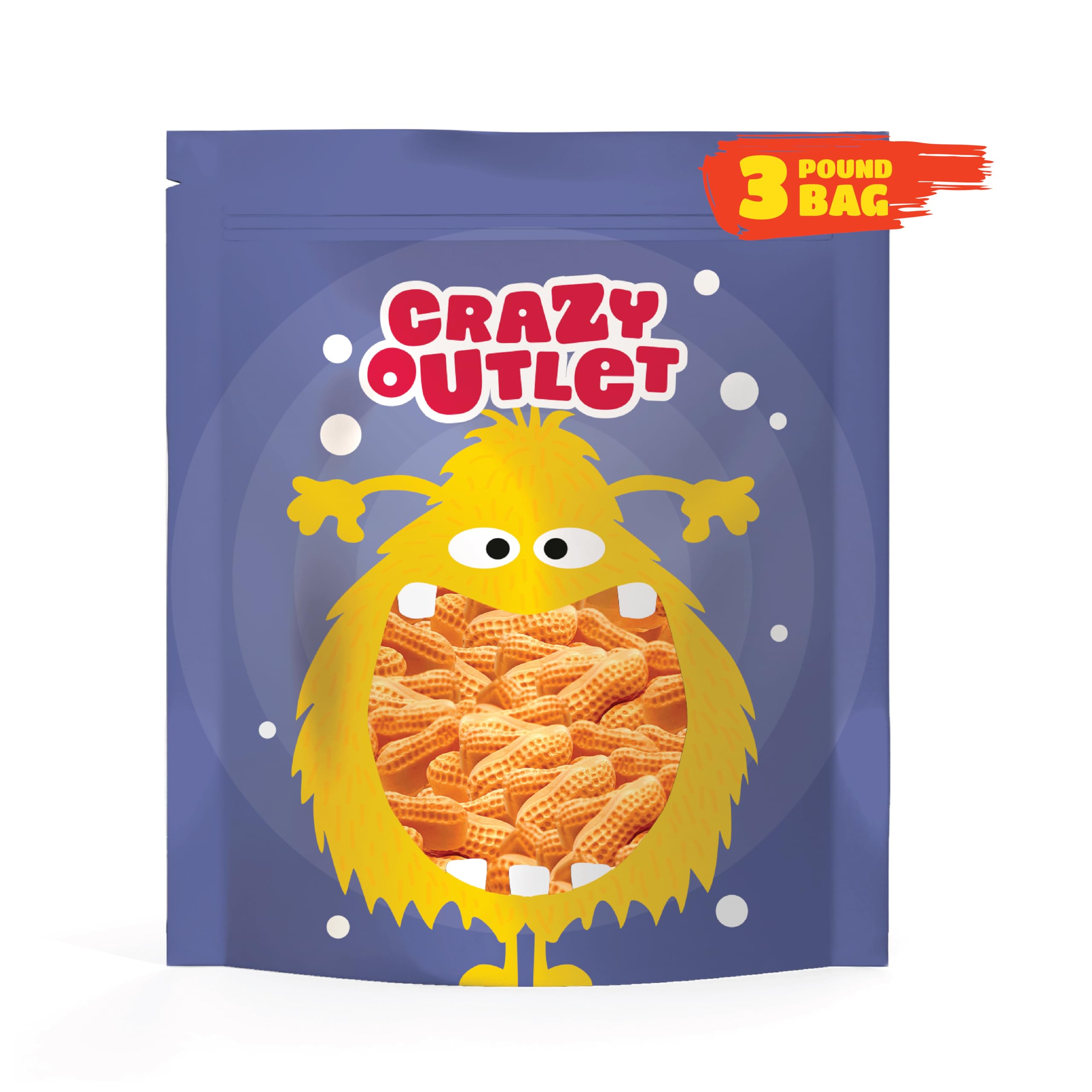 CRAZYOUTLET Circus Peanuts baking ideas image hints at decorative uses for cakes and treats.