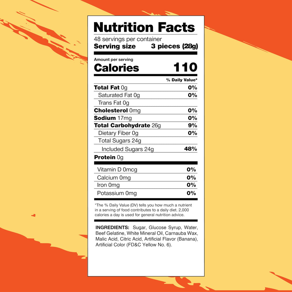 CRAZYOUTLET Circus Peanuts closeup texture reveals light, airy chew for retro snacking.