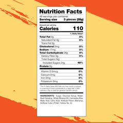 CRAZYOUTLET Circus Peanuts closeup texture reveals light, airy chew for retro snacking.