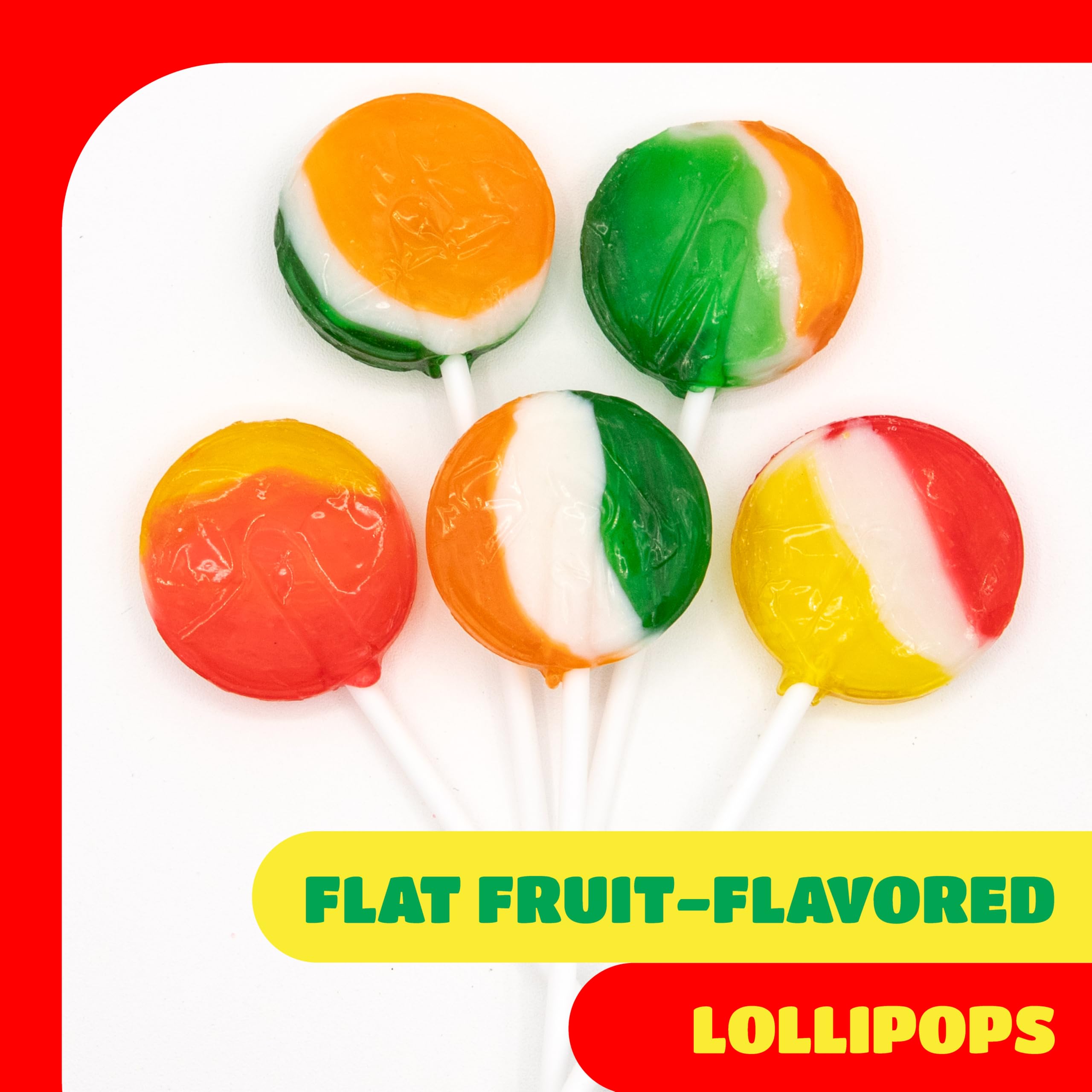 CrazyOutlet fruity flavors assorted lollipops offer snack time variety.