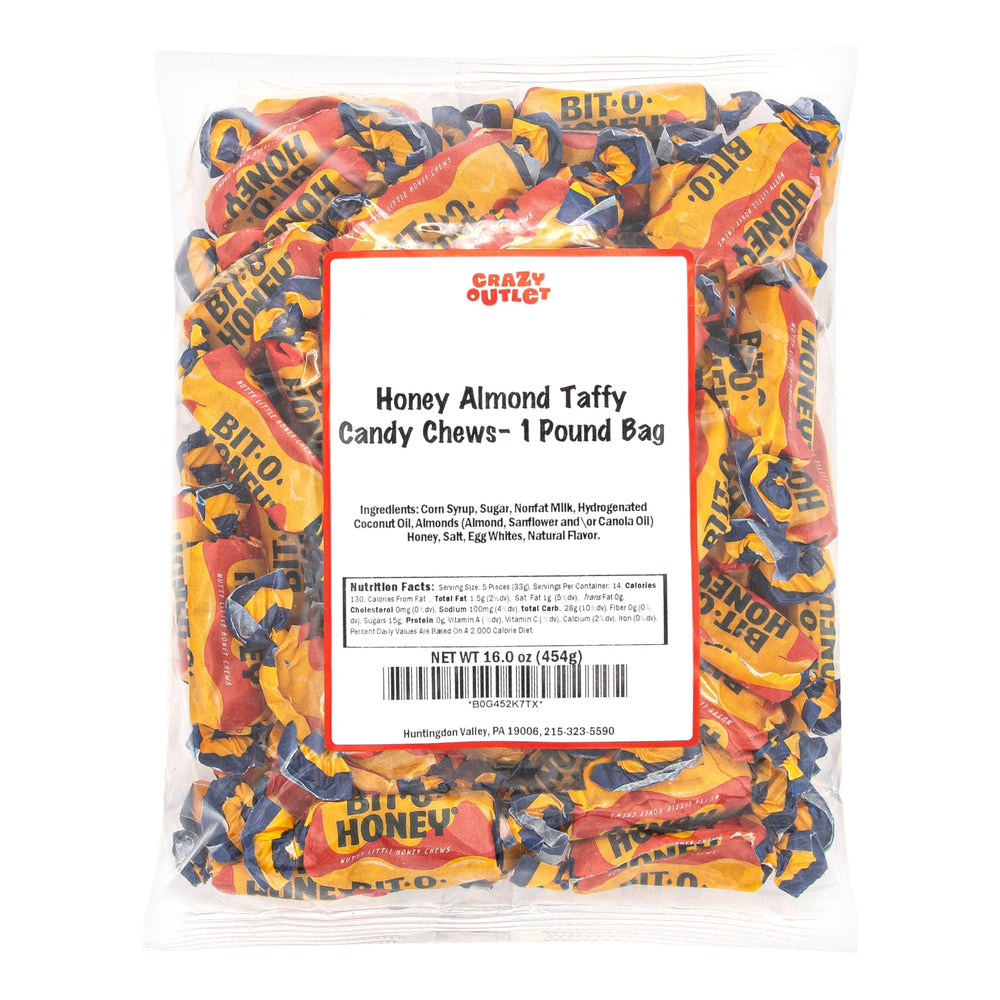CrazyOutlet Gift Basket Idea uses honey almond taffy for charming, shareable treats.