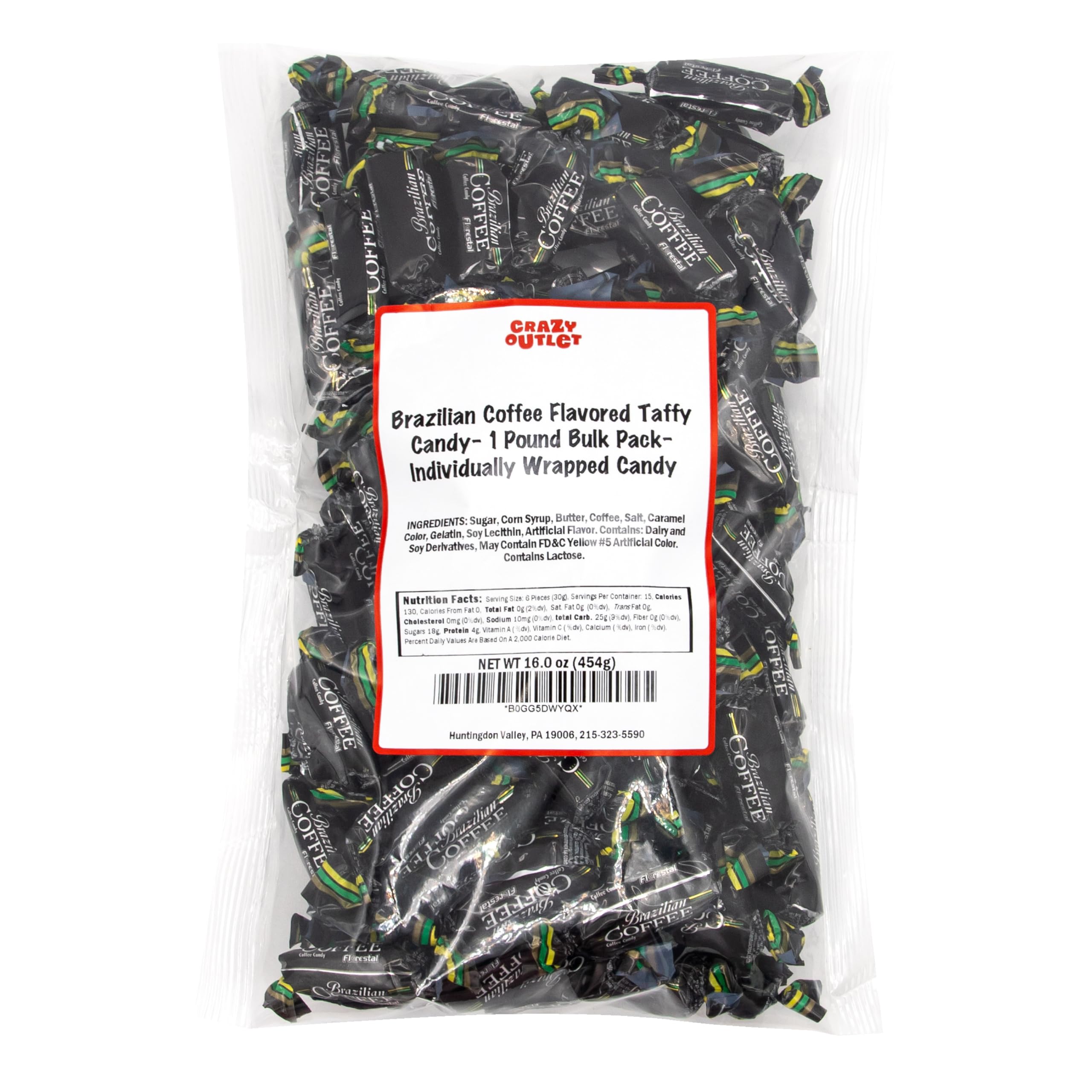 CRAZYOUTLET Gifting Snacking image, versatile coffee taffy for gifting.