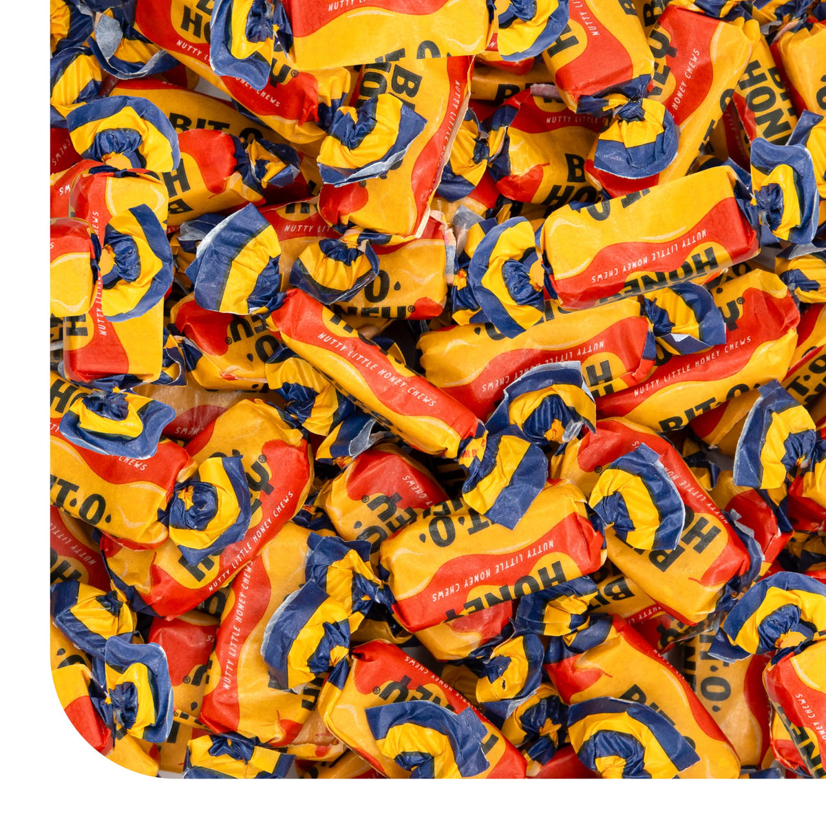 CrazyOutlet Honey Almond Taffy Pack—chewy, shareable candy for offices and gatherings.