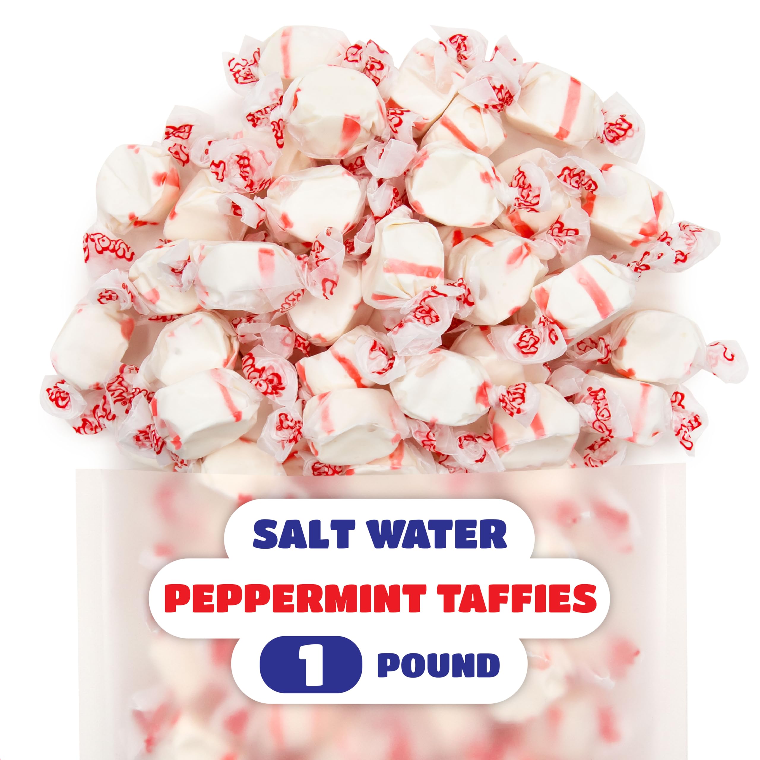 CrazyOutlet individually wrapped taffy for easy sharing and gifts.