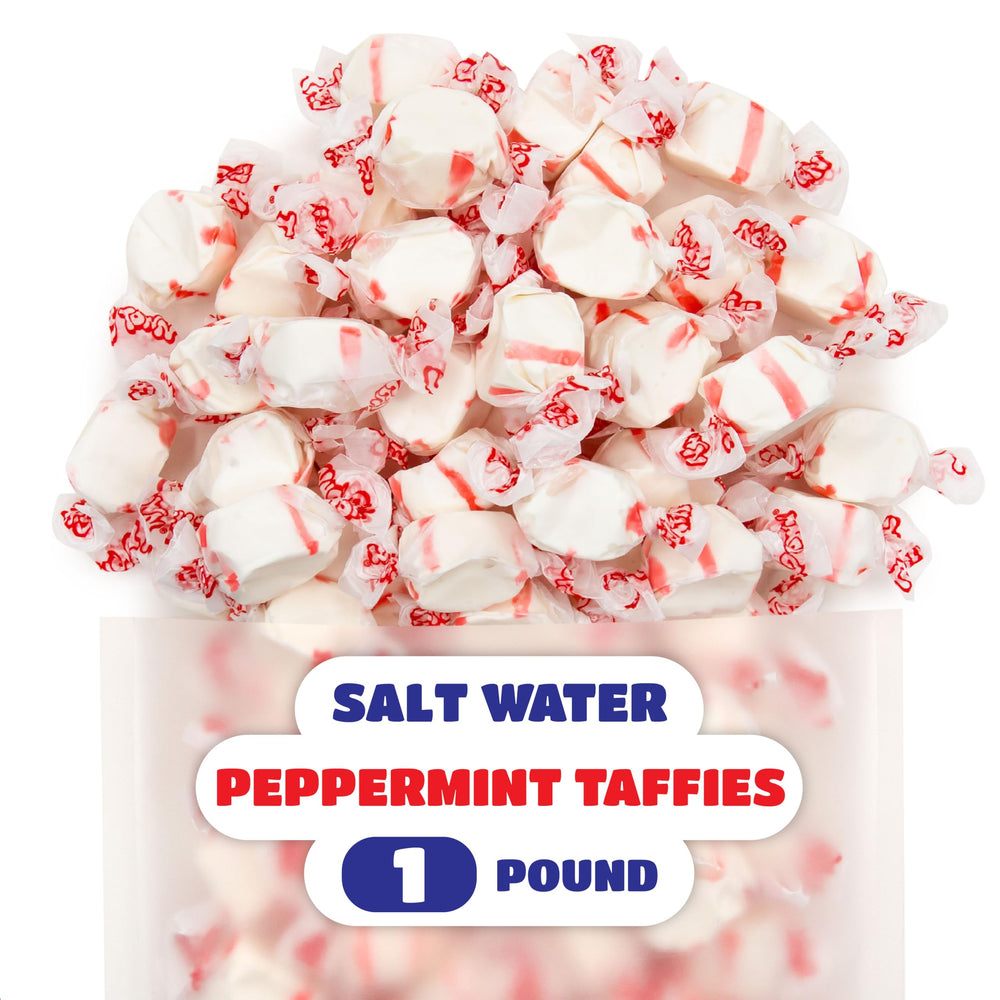 CrazyOutlet individually wrapped taffy for easy sharing and gifts.
