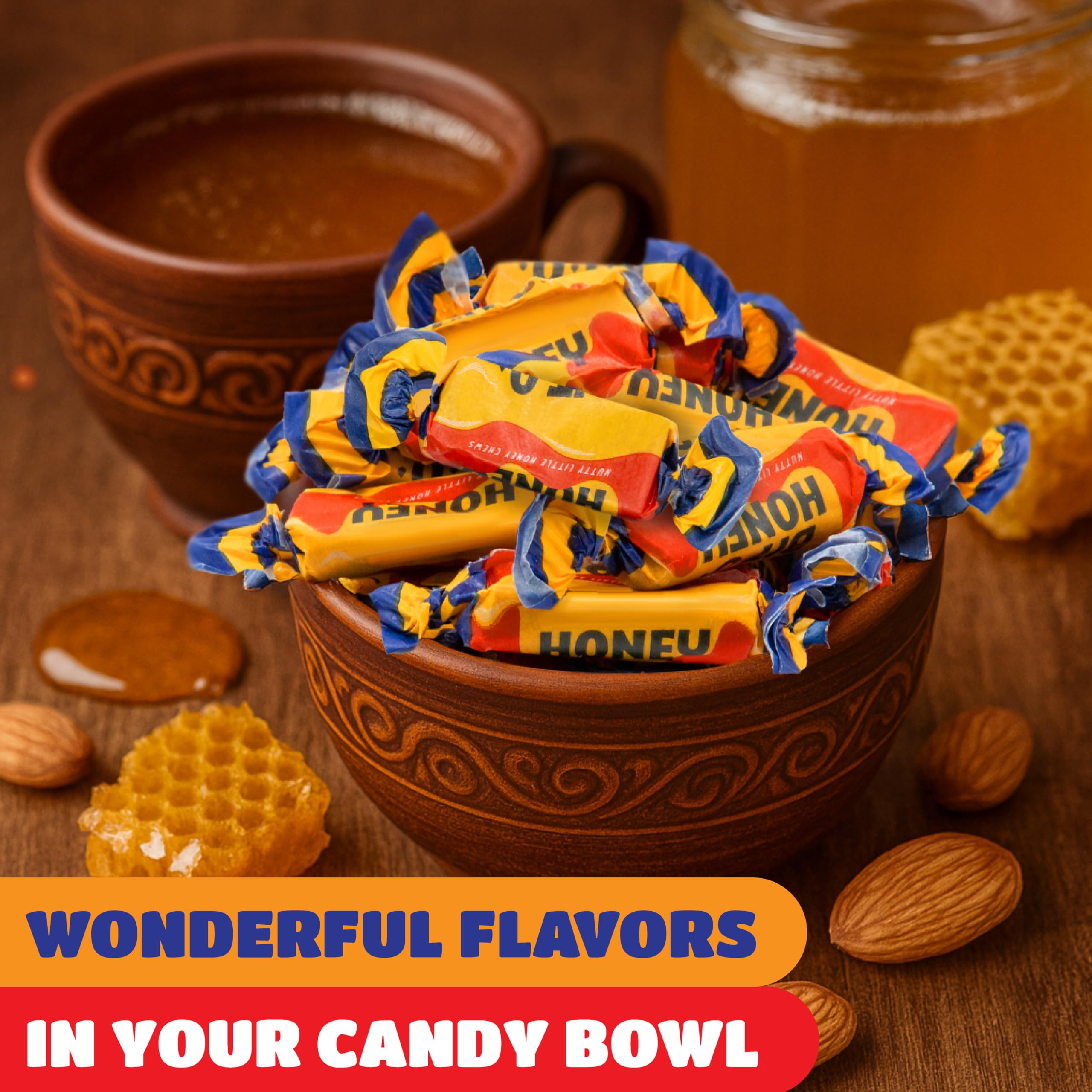 CrazyOutlet Individually Wrapped Taffy ensures freshness and clean handling for offices and classrooms.