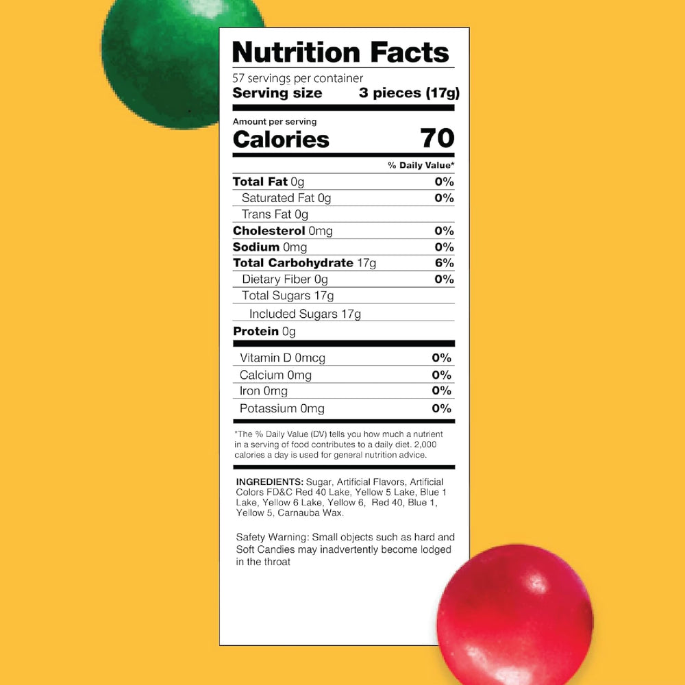 CrazyOutlet Jaw Breakers lemon: bright citrus flavor for snacking.
