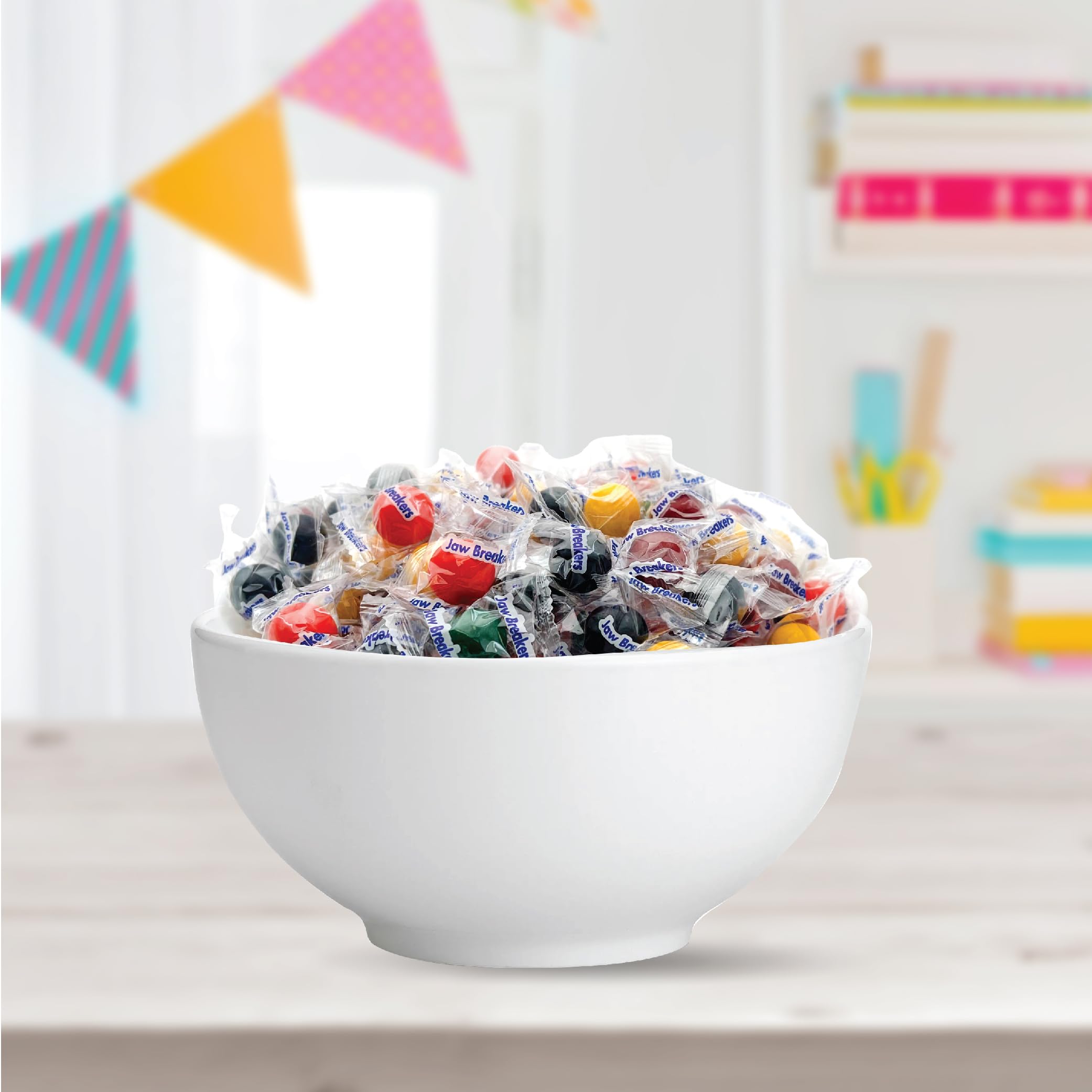 CrazyOutlet Jaw Breakers orange: sunny sweetness for movie nights.