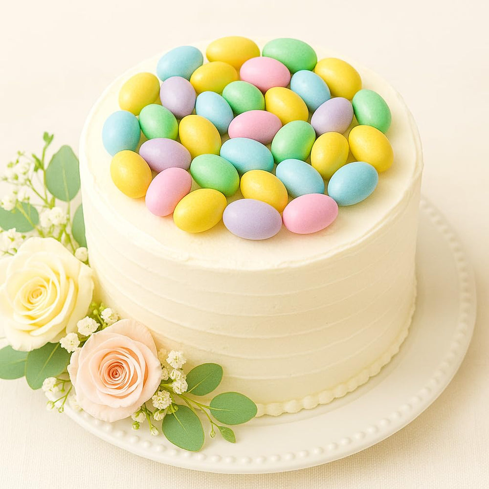 CrazyOutlet Jordan almonds decorate desserts, snackable and nostalgic.