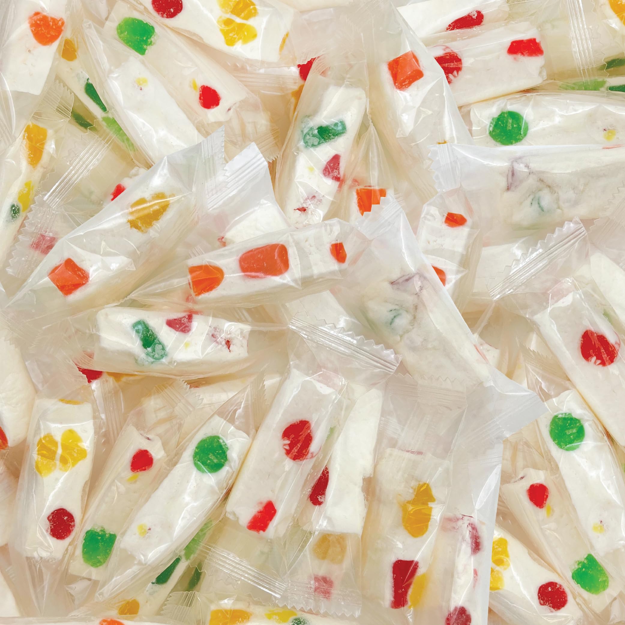 CRAZYOUTLET Jujube Nougat bag with soft, chewy candy ideal for Easter baskets.