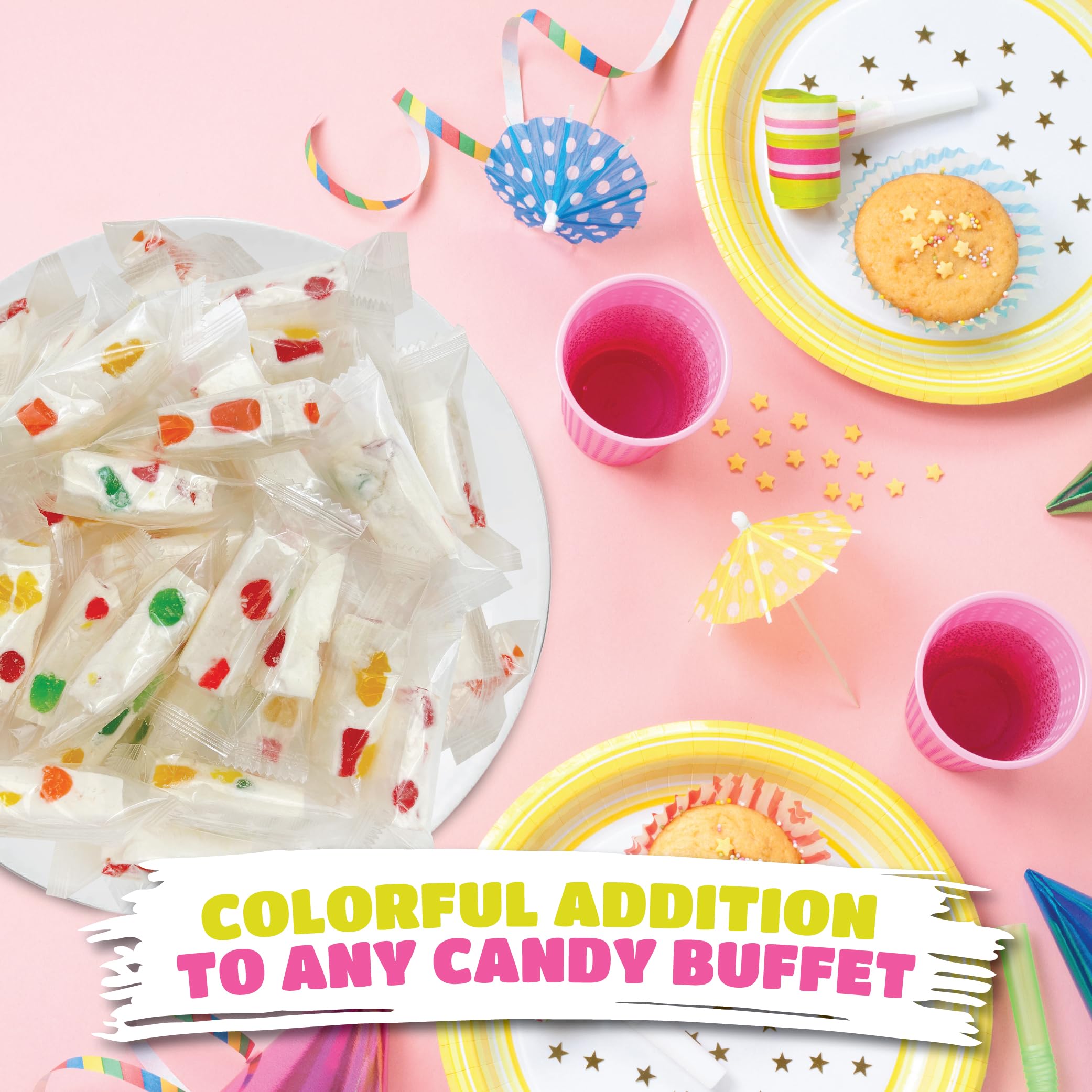CRAZYOUTLET Jujube Nougat as Easter candy fillers for baskets or eggs.
