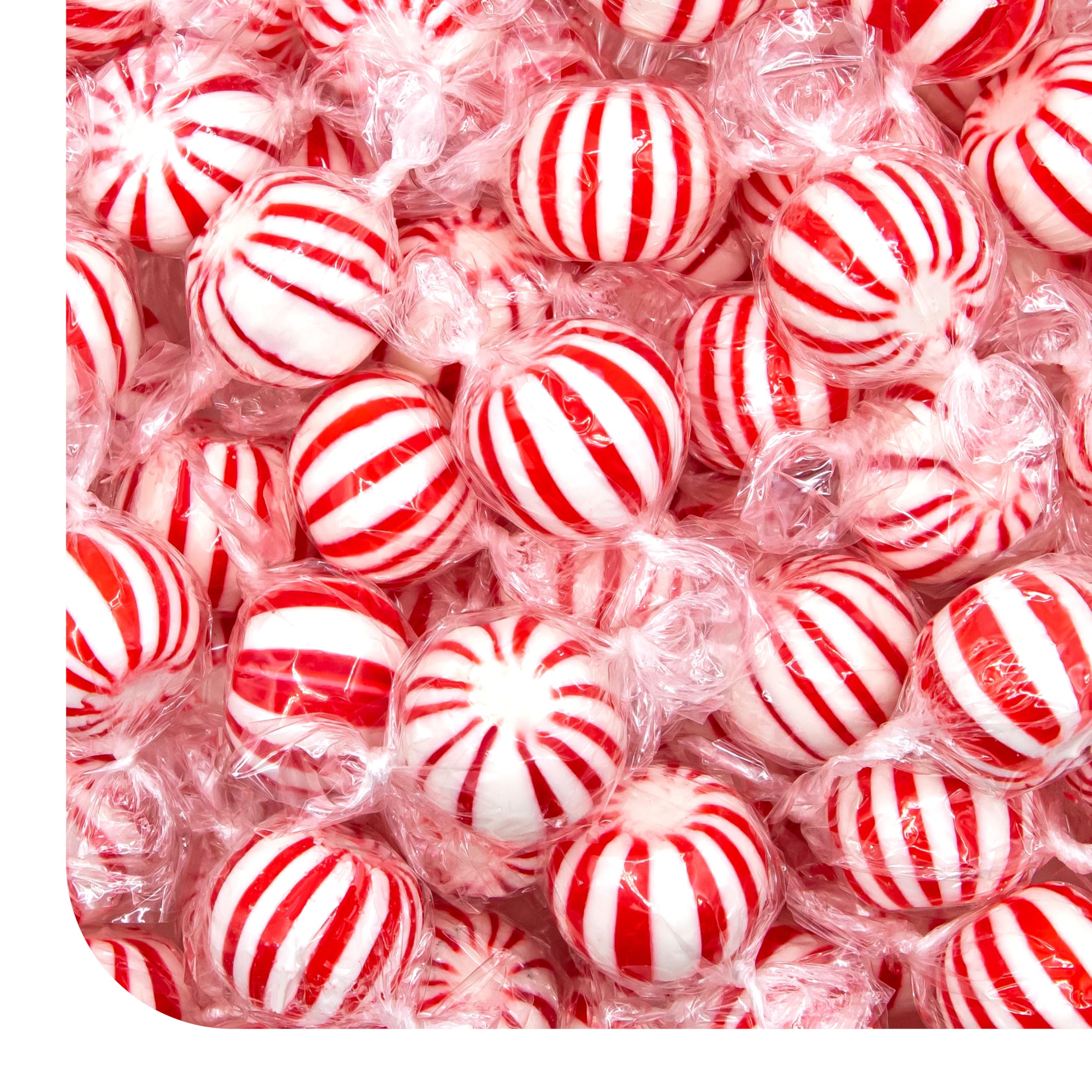 CRAZYOUTLET Jumbo Mint Balls bulk bag ready for sharing and stocking up