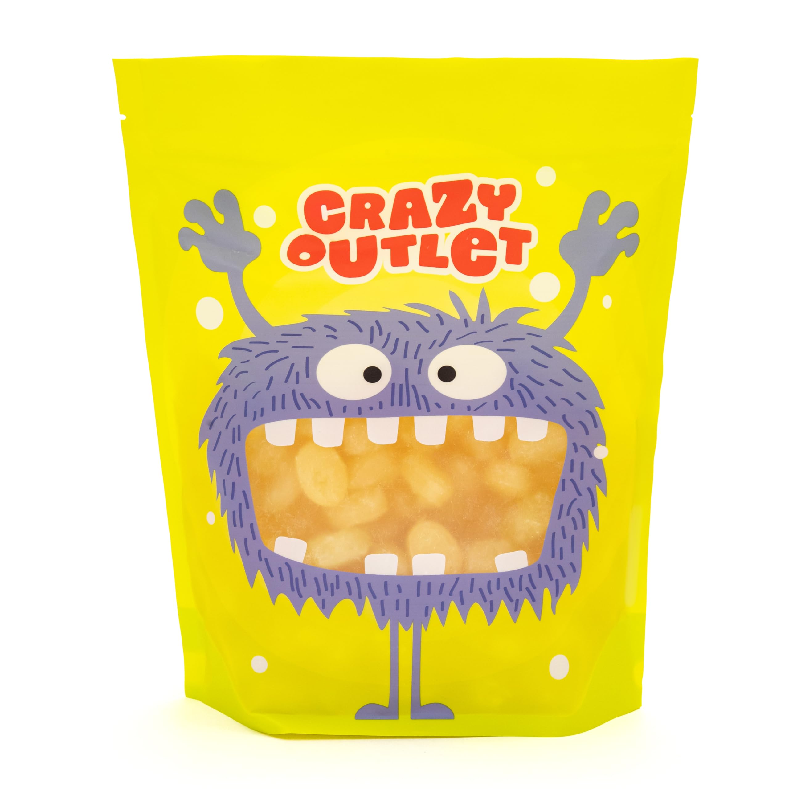 CrazyOutlet Lemon Drops bright yellow candy add a sunny touch to desserts.