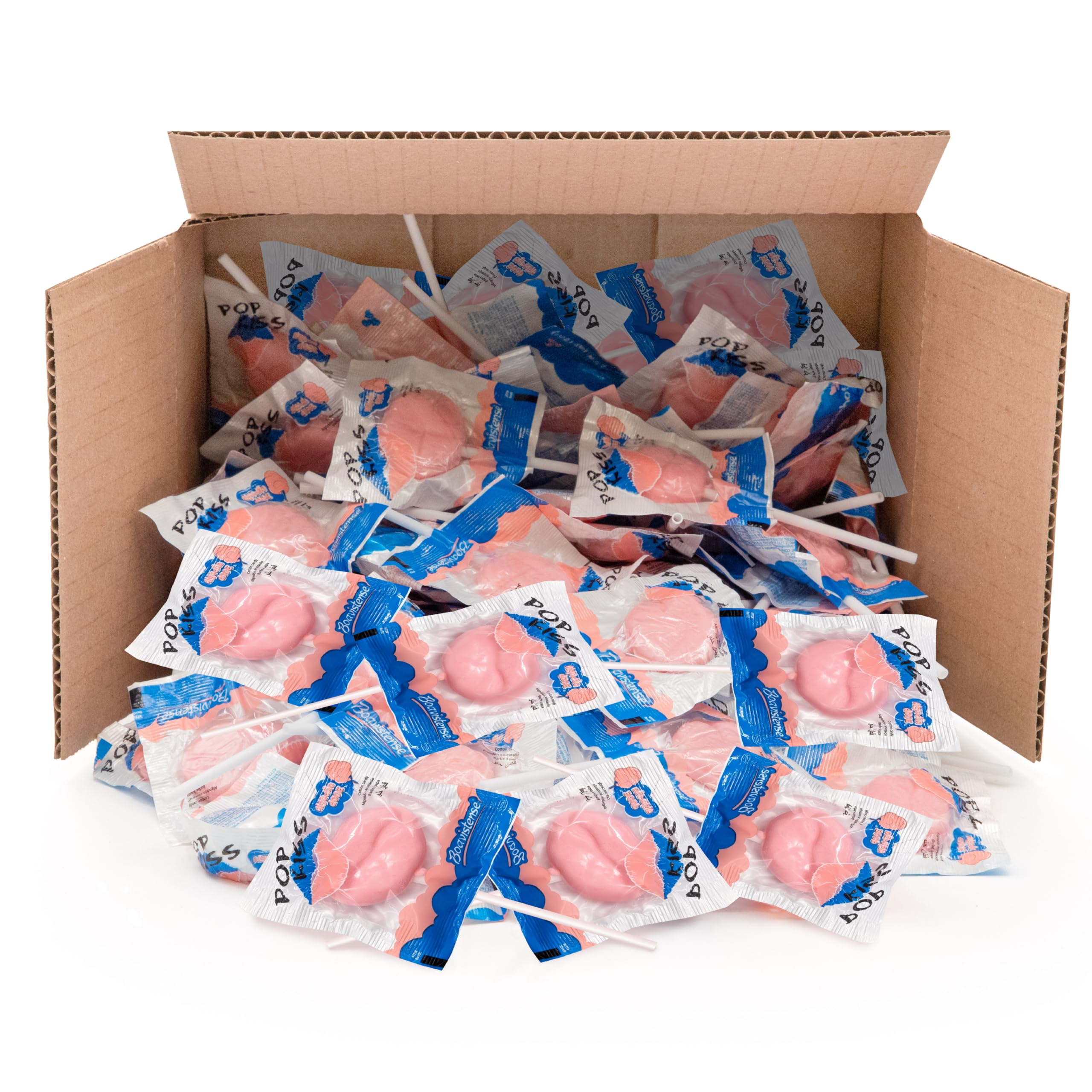 CRAZYOUTLET Lips Lollipops vivid pink tone enhances seasonal treats.