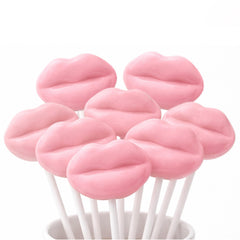 CRAZYOUTLET Lips Lollipops 90-count box ready for party favors and candy buffets.
