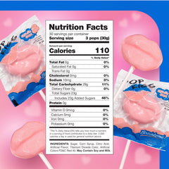 CRAZYOUTLET Lips Lollipops individually wrapped for easy sharing at events.