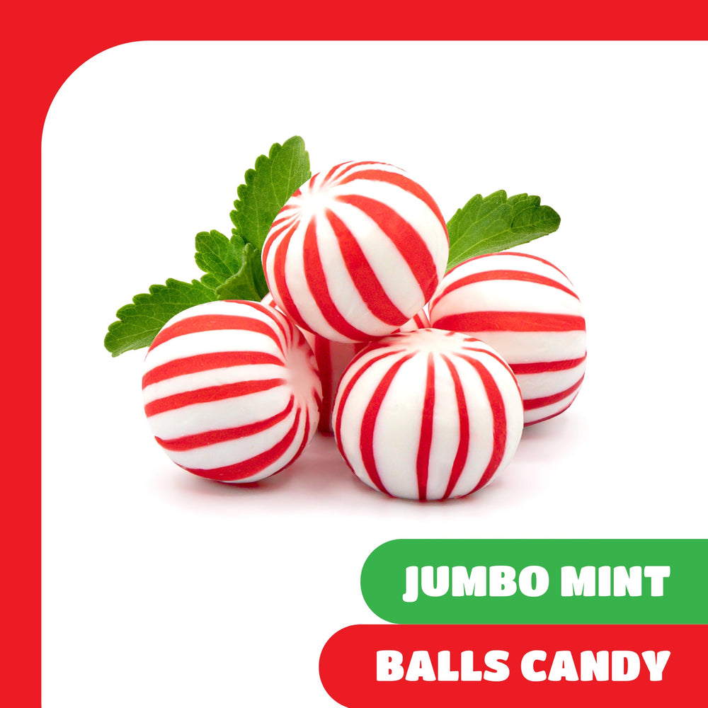CRAZYOUTLET Jumbo Mint Balls offer a long-lasting mint flavor
