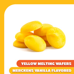 CRAZYOUTLET Merckens yellow-melts-molding enable fun Easter shapes with vivid color.