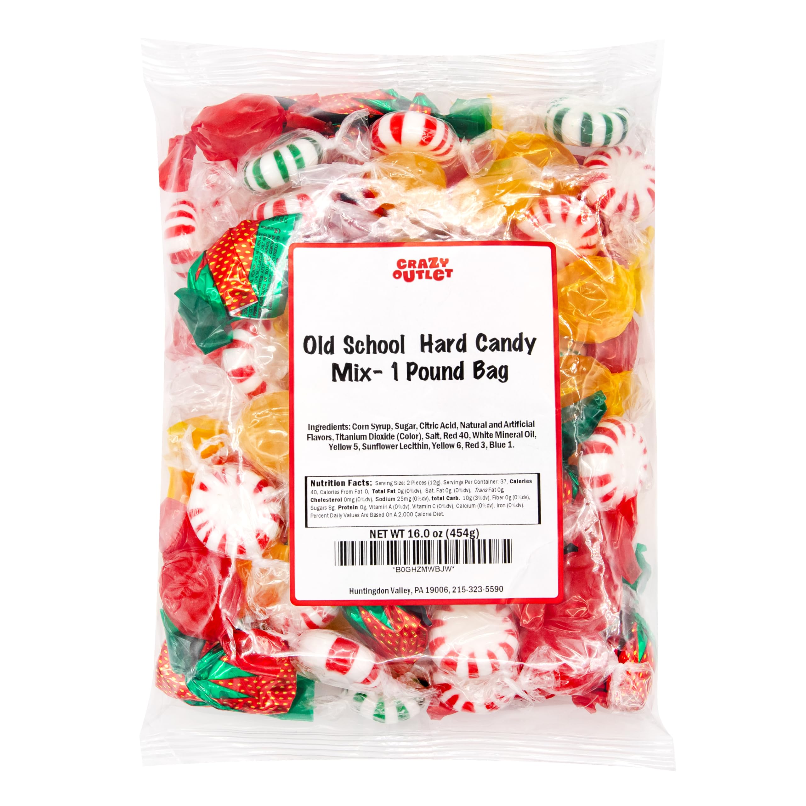 CrazyOutlet colorful-wrapper-display elevates communal snacking with vibrant variety.