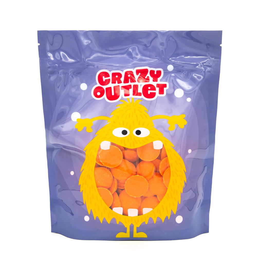 CRAZYOUTLET Orange Easter candy decor for festive molded shapes and displays.