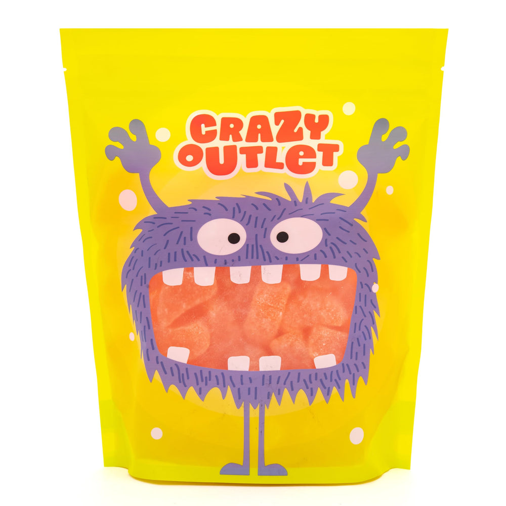 CrazyOutlet Orange Slices 2lb pack gift-ready bag, great for gifting and celebrations.