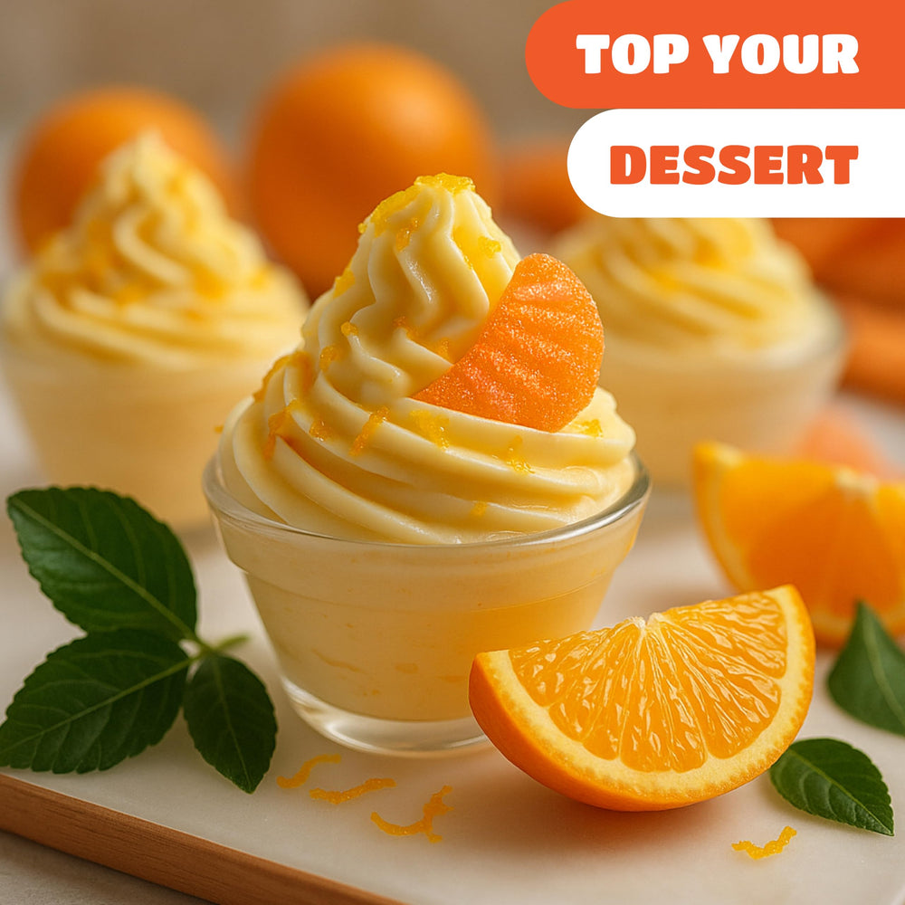 CrazyOutlet Orange Slices 2lb pack serving tray, perfect for office treats and buffets.