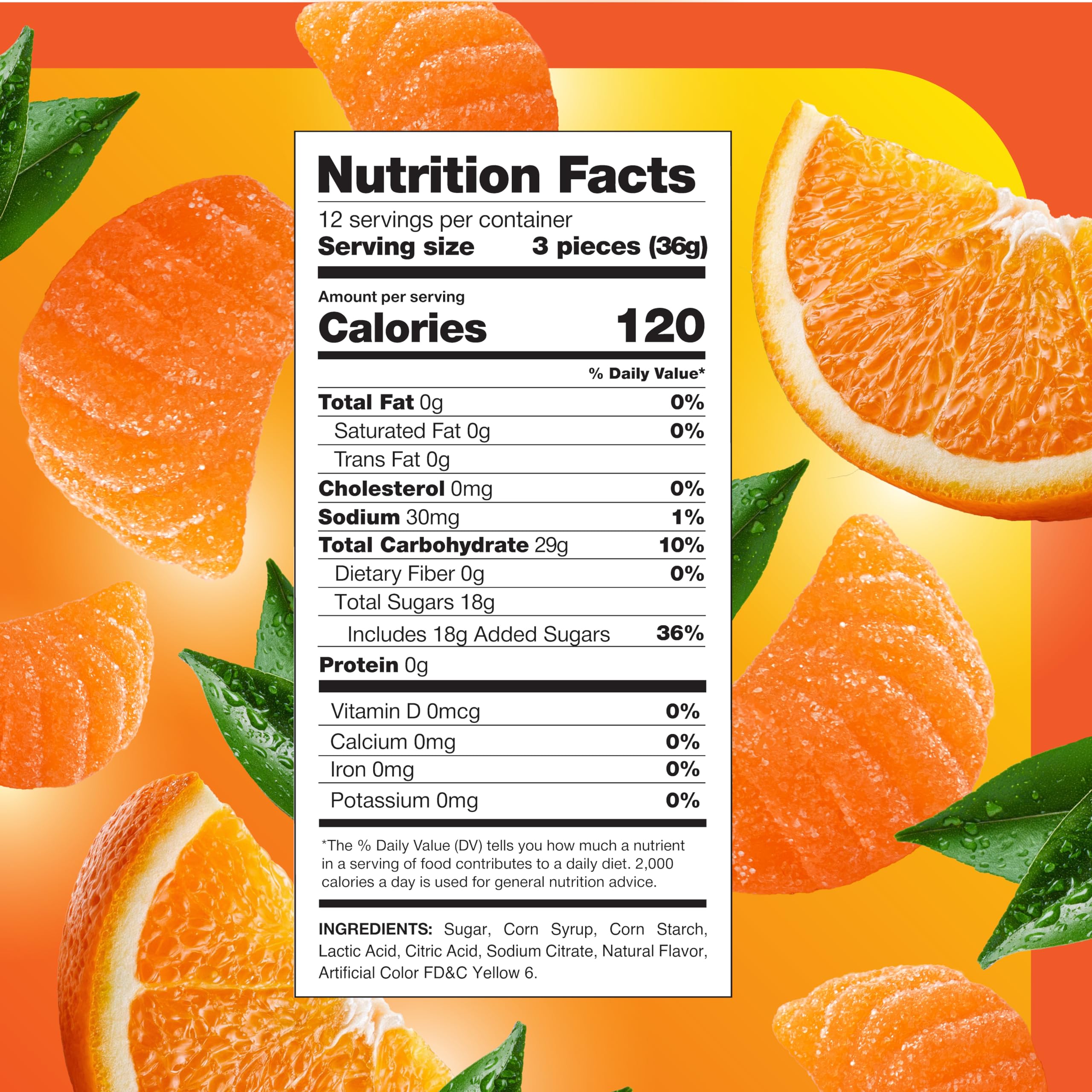Close-up of juicy orange slices, great for candy buffets and dessert tables.