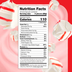 CrazyOutlet peppermint taffy with a soft pull, individually wrapped for freshness.