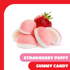 CRAZYOUTLET Strawberry Gummies for decor — melt-in-your-mouth texture enhances buffets.
