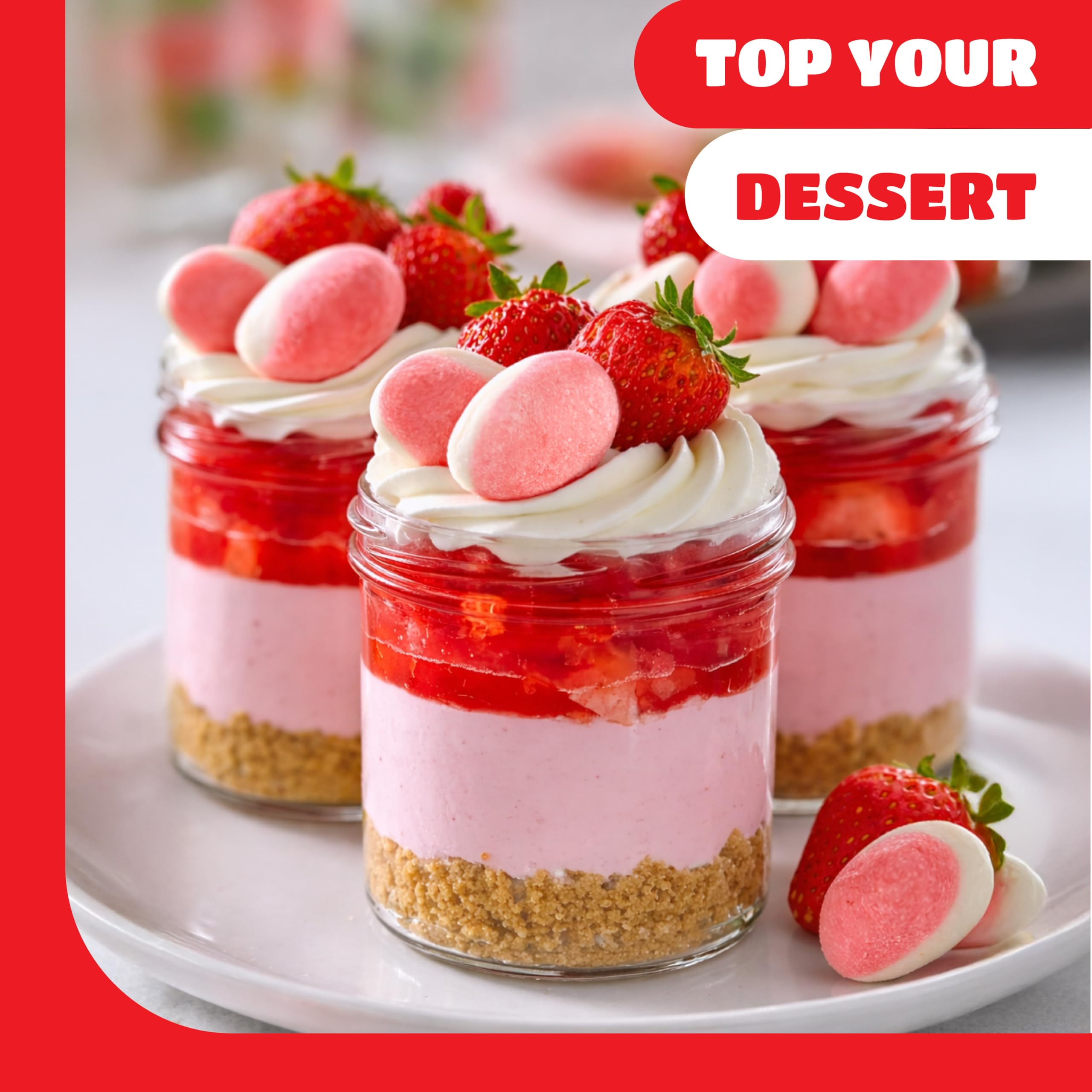 CRAZYOUTLET Party favors candy — strawberry clouds add whimsy to favor bags.
