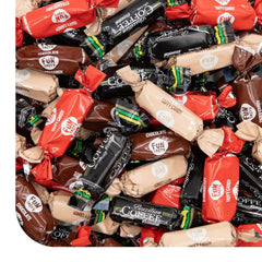 CrazyOutlet Taffy Candy Mix vanilla, soft caramels ideal for a quick office snack.
